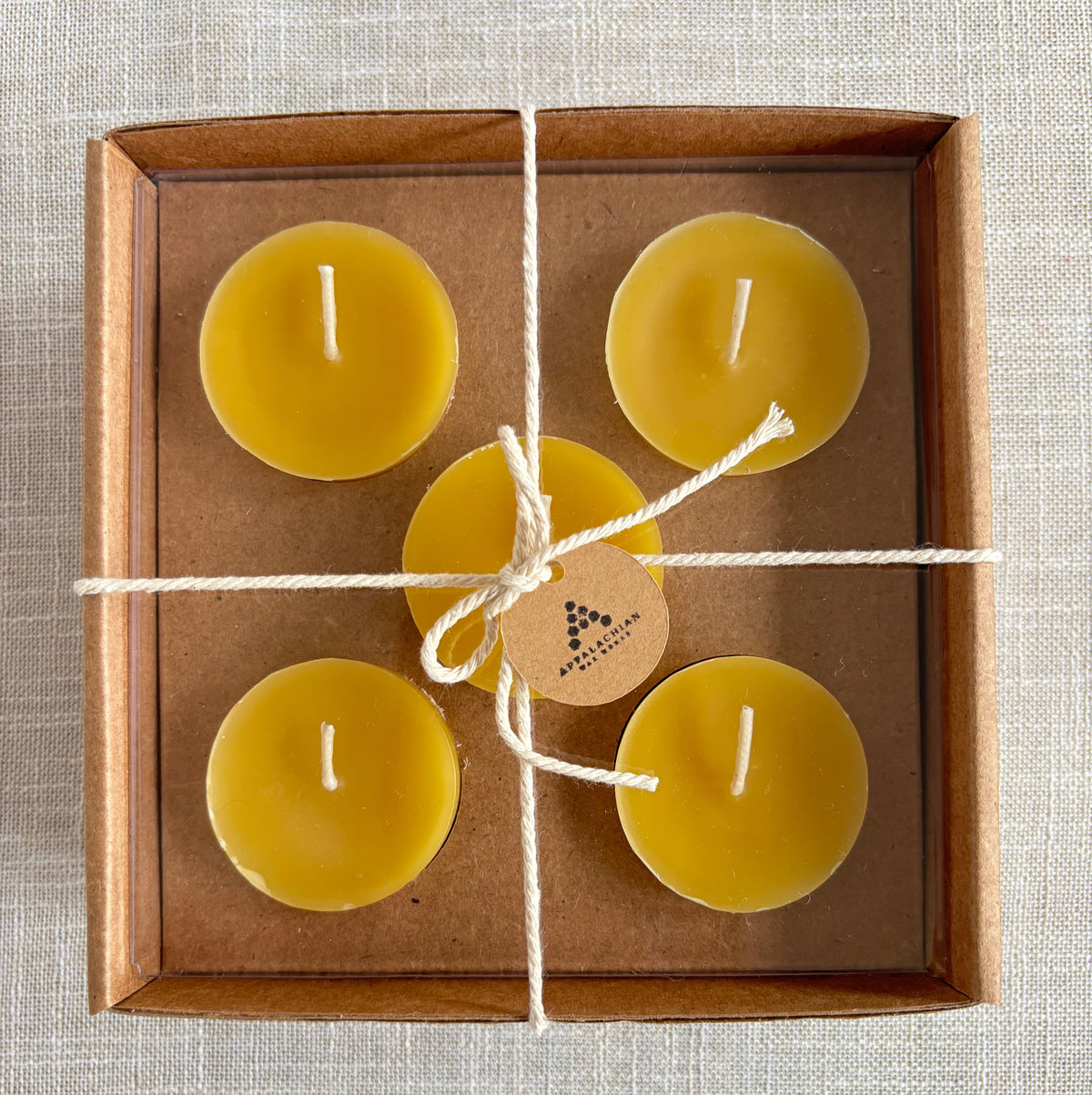 100% Beeswax Votives