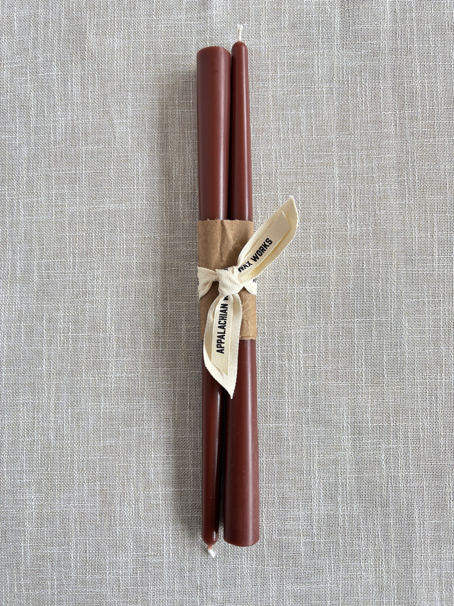 12" Beeswax Taper Candle