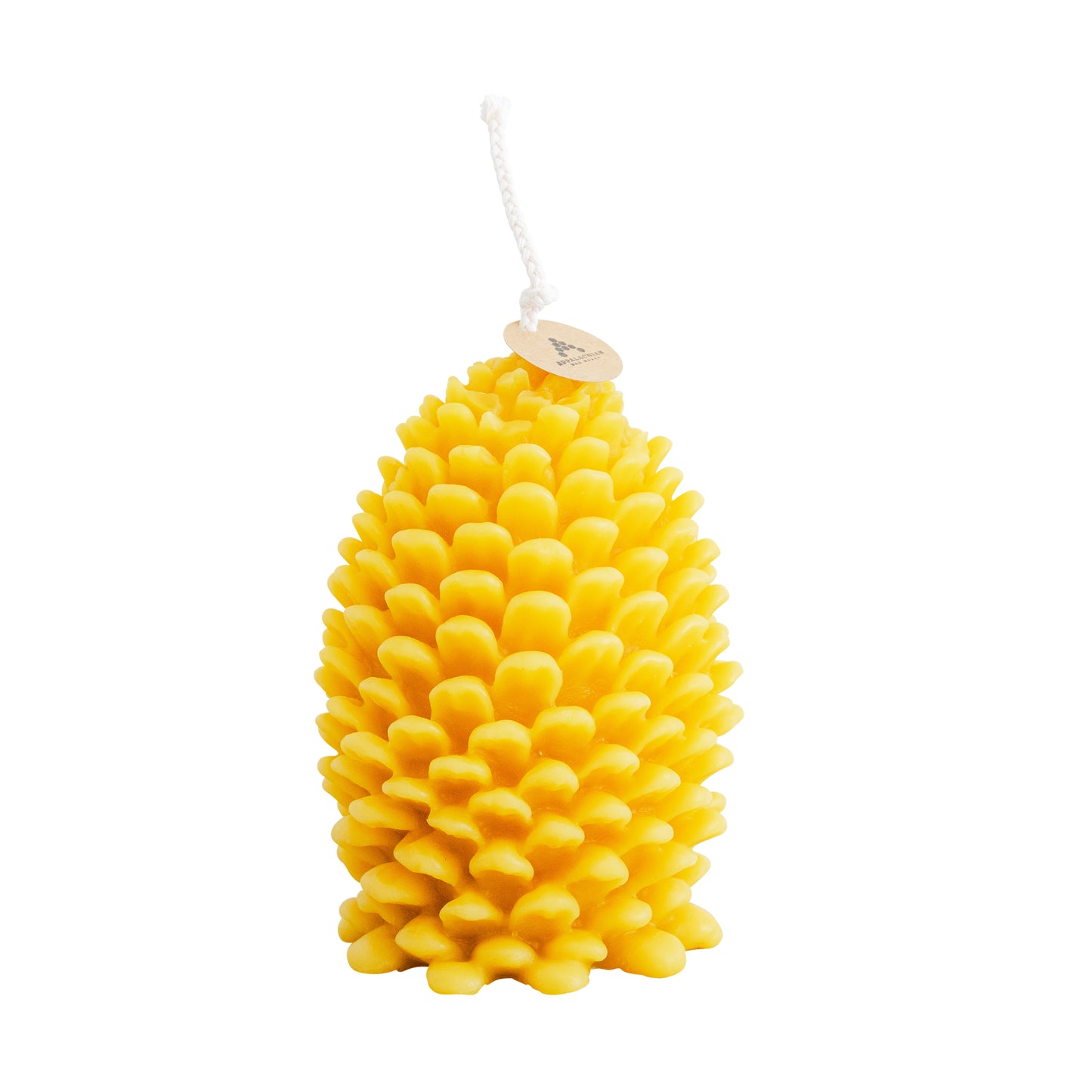 Jumbo Pinecone Beeswax Candle