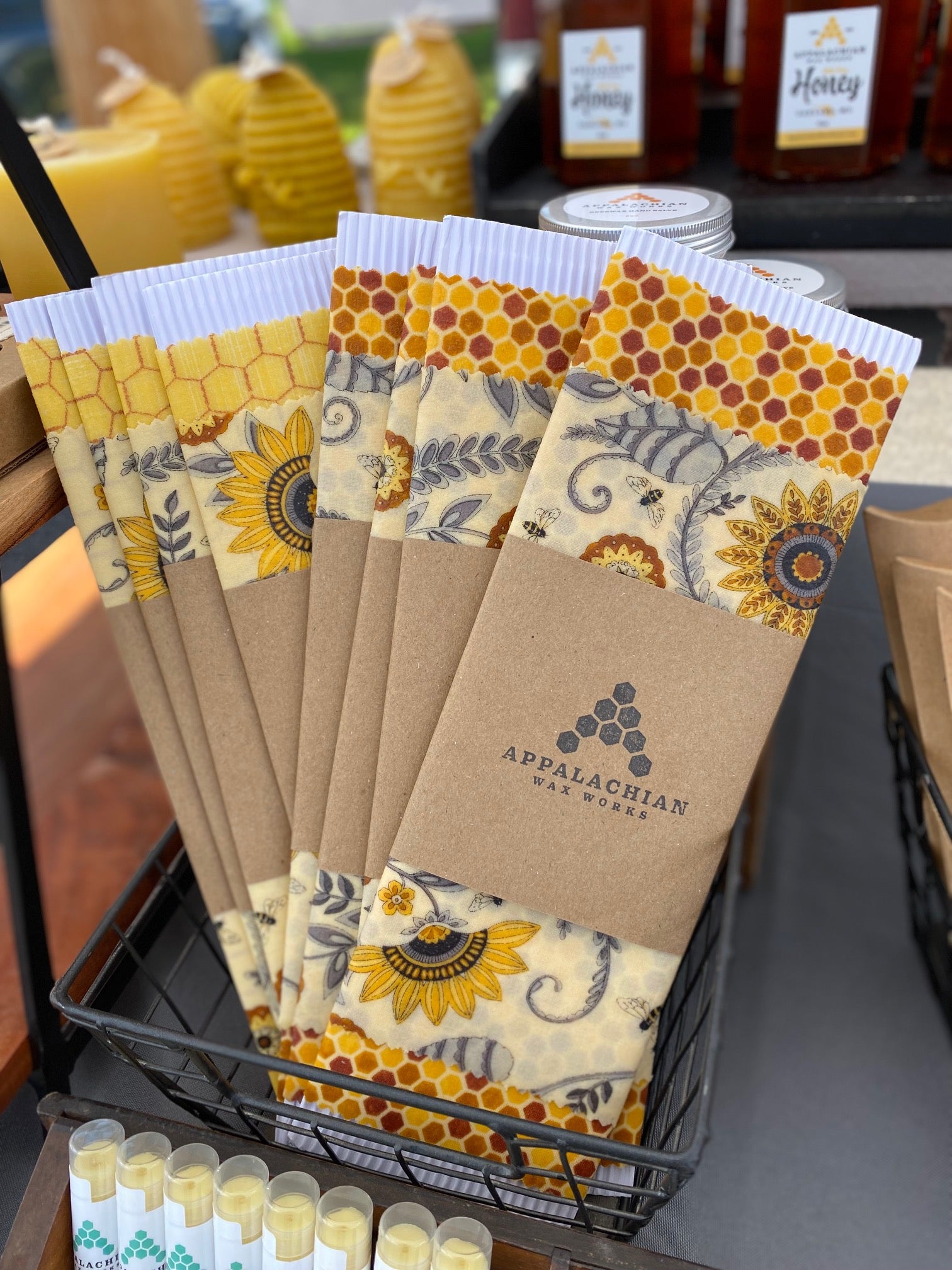 Bees Wax Food Wraps - Appalachian Wax Works - Oakland MD