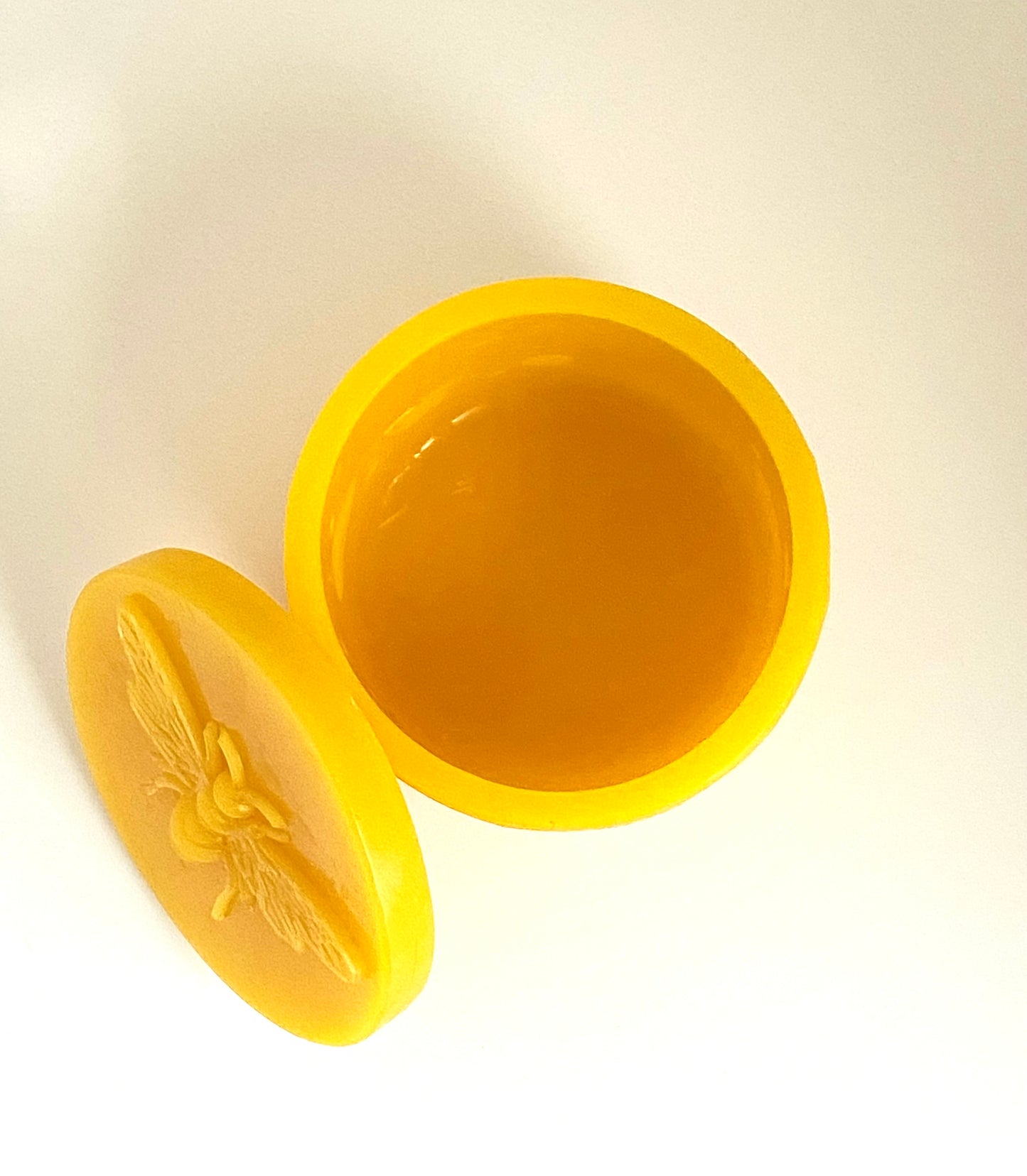 Beeswax container