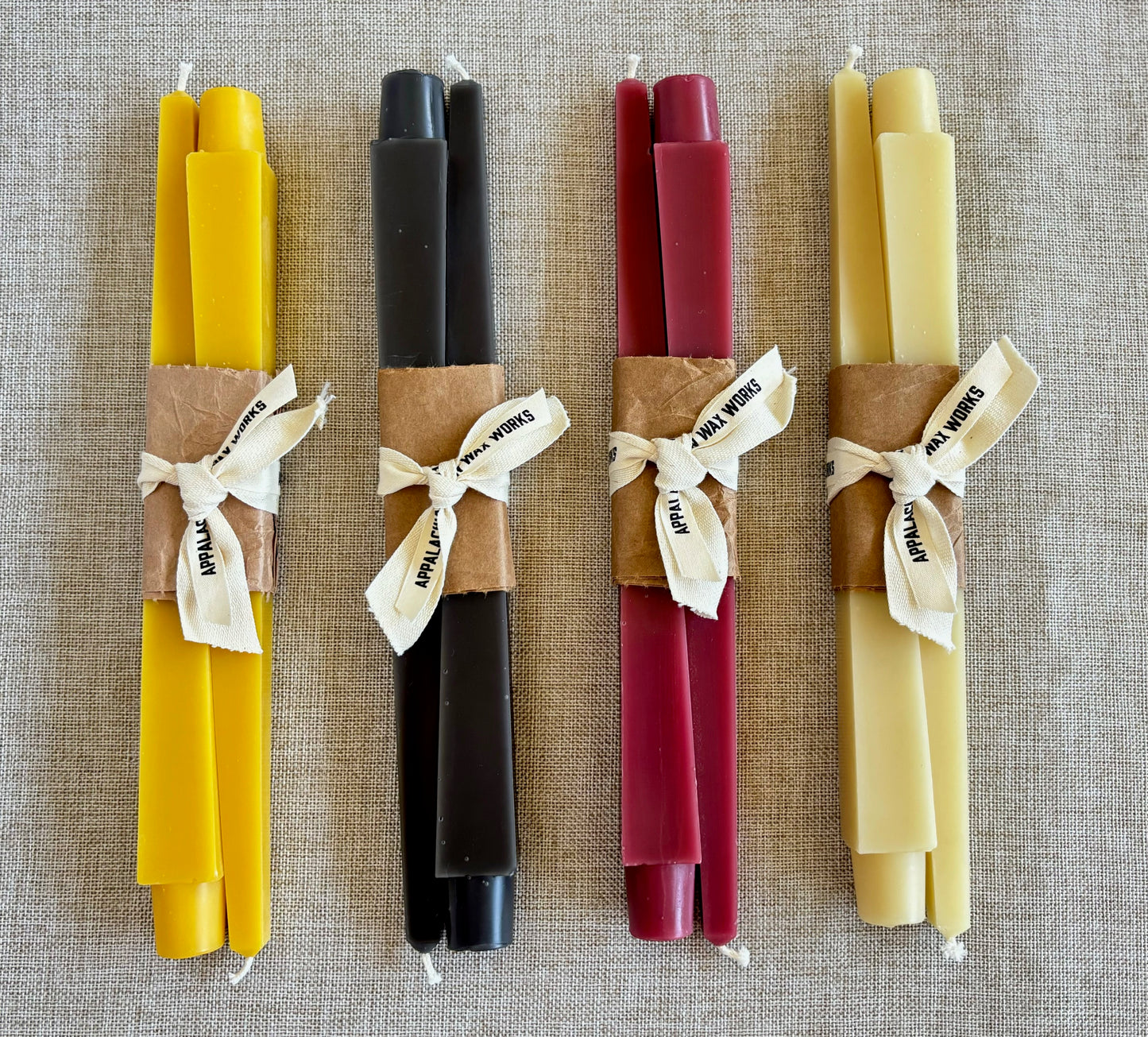 10" Square Obelisk Taper Candles