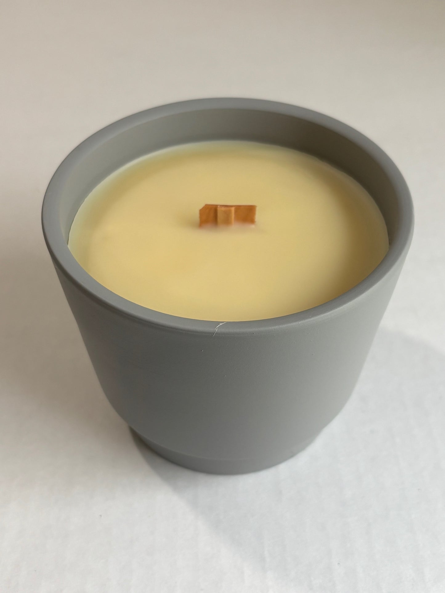 Terra Cotta Beeswax Candle