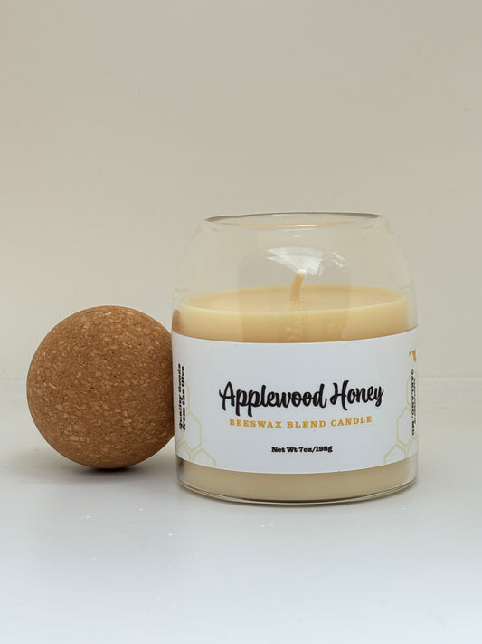 Applewood Honey Beeswax Blend Candle