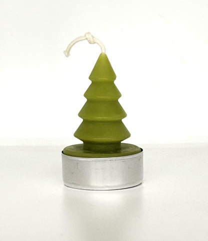 Beeswax Evergreen Tree Tealights