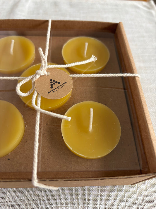 100% Beeswax Votives