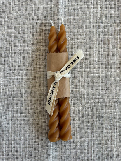 6" Spiral Taper Candles