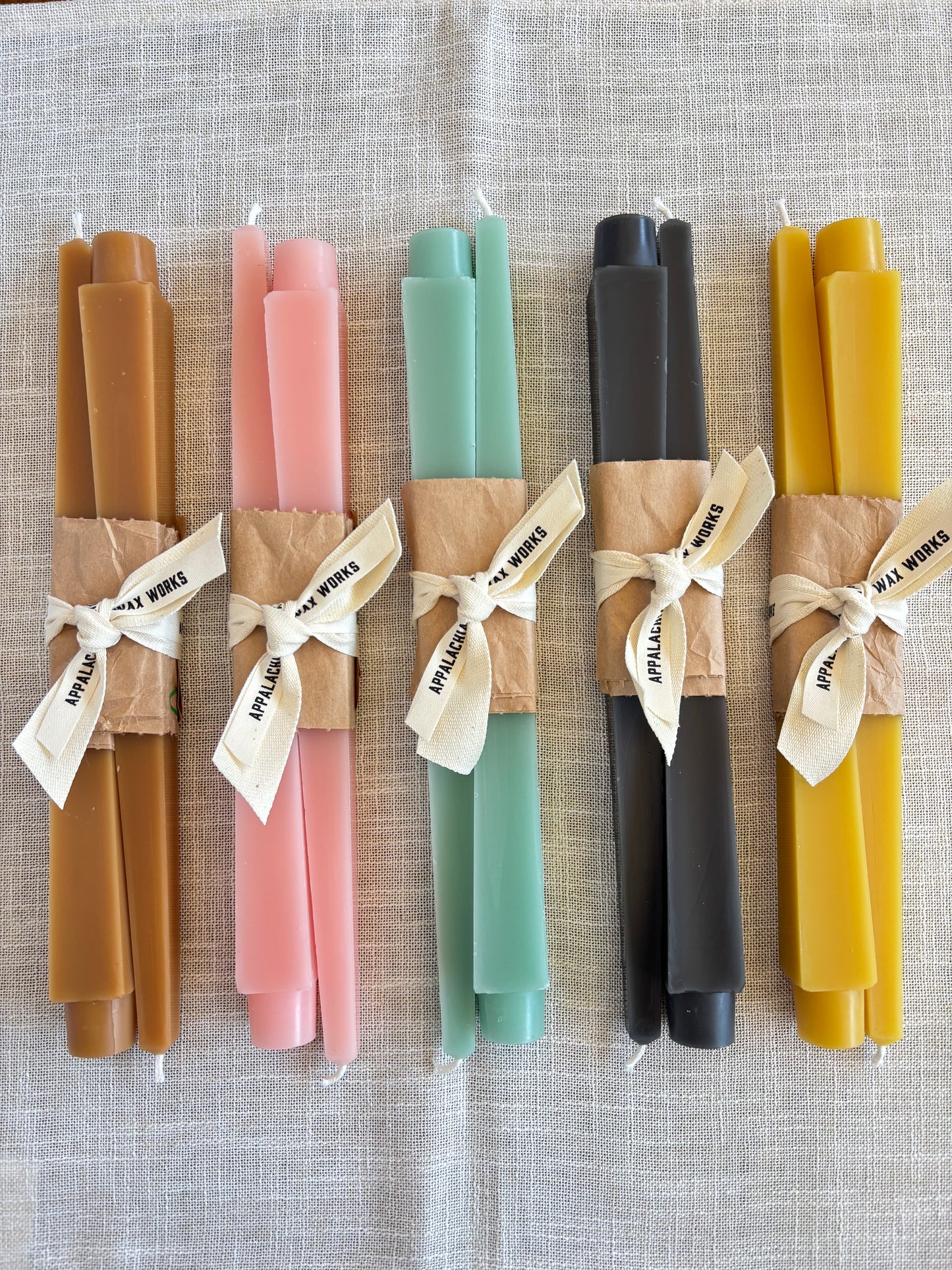 10" Square Obelisk Taper Candles