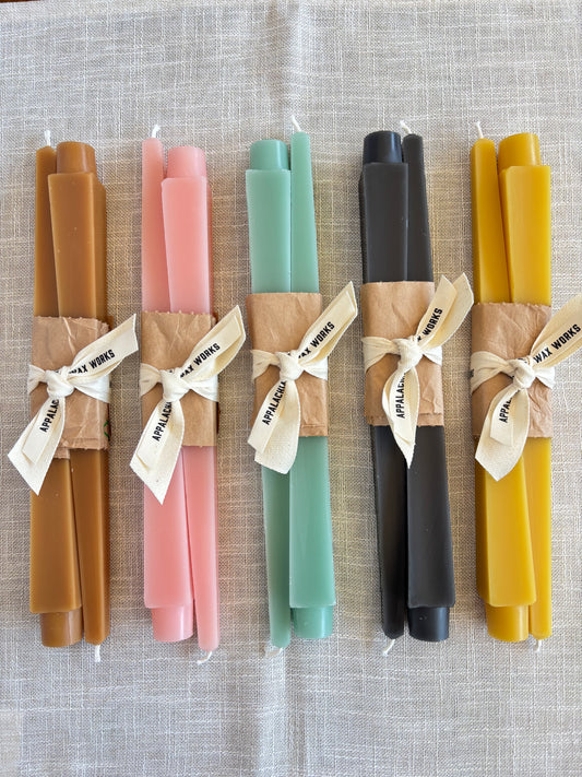 10" Square Obelisk Taper Candles