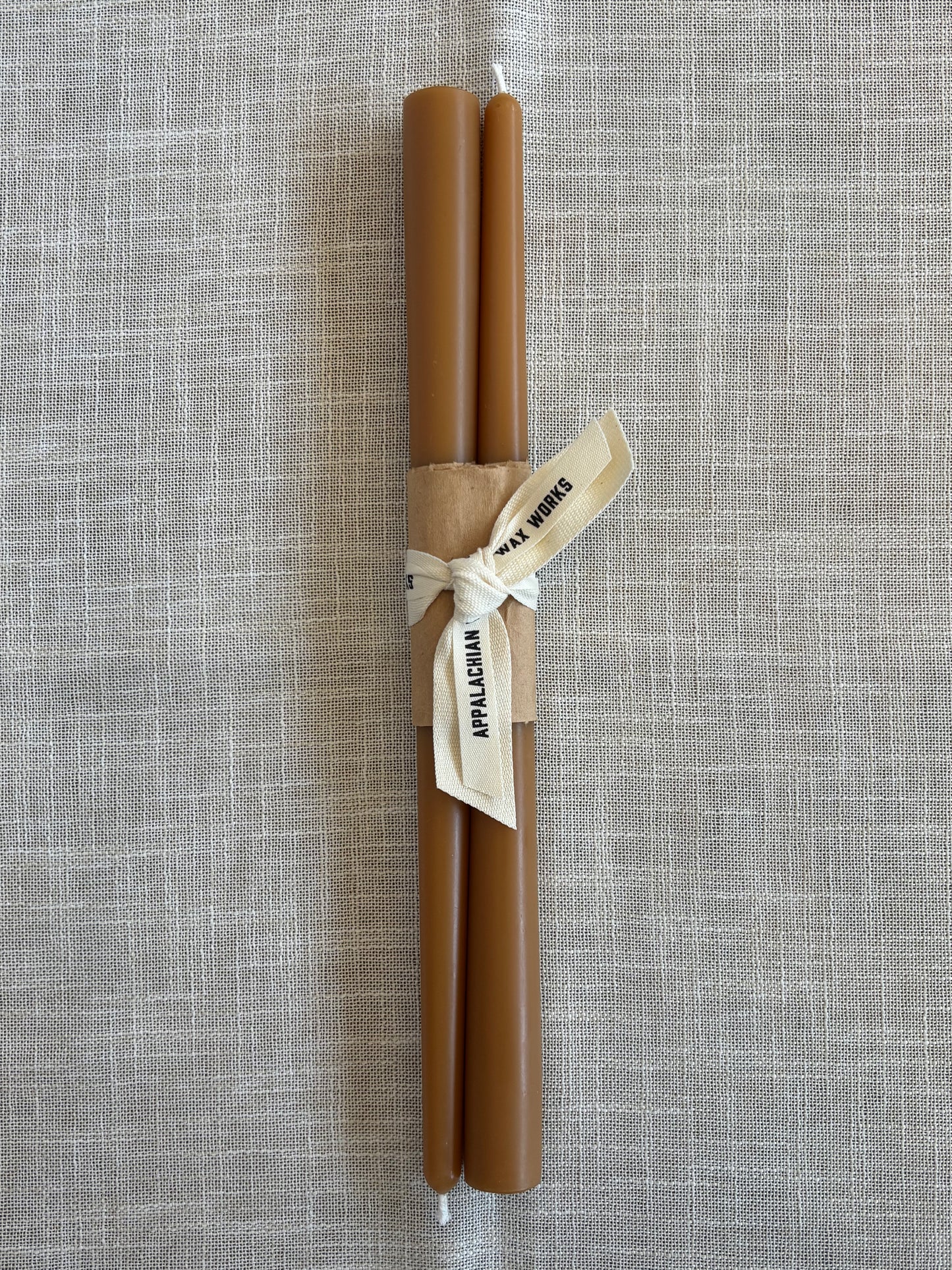 12" Beeswax Taper Candle