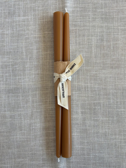 12" Beeswax Taper Candle