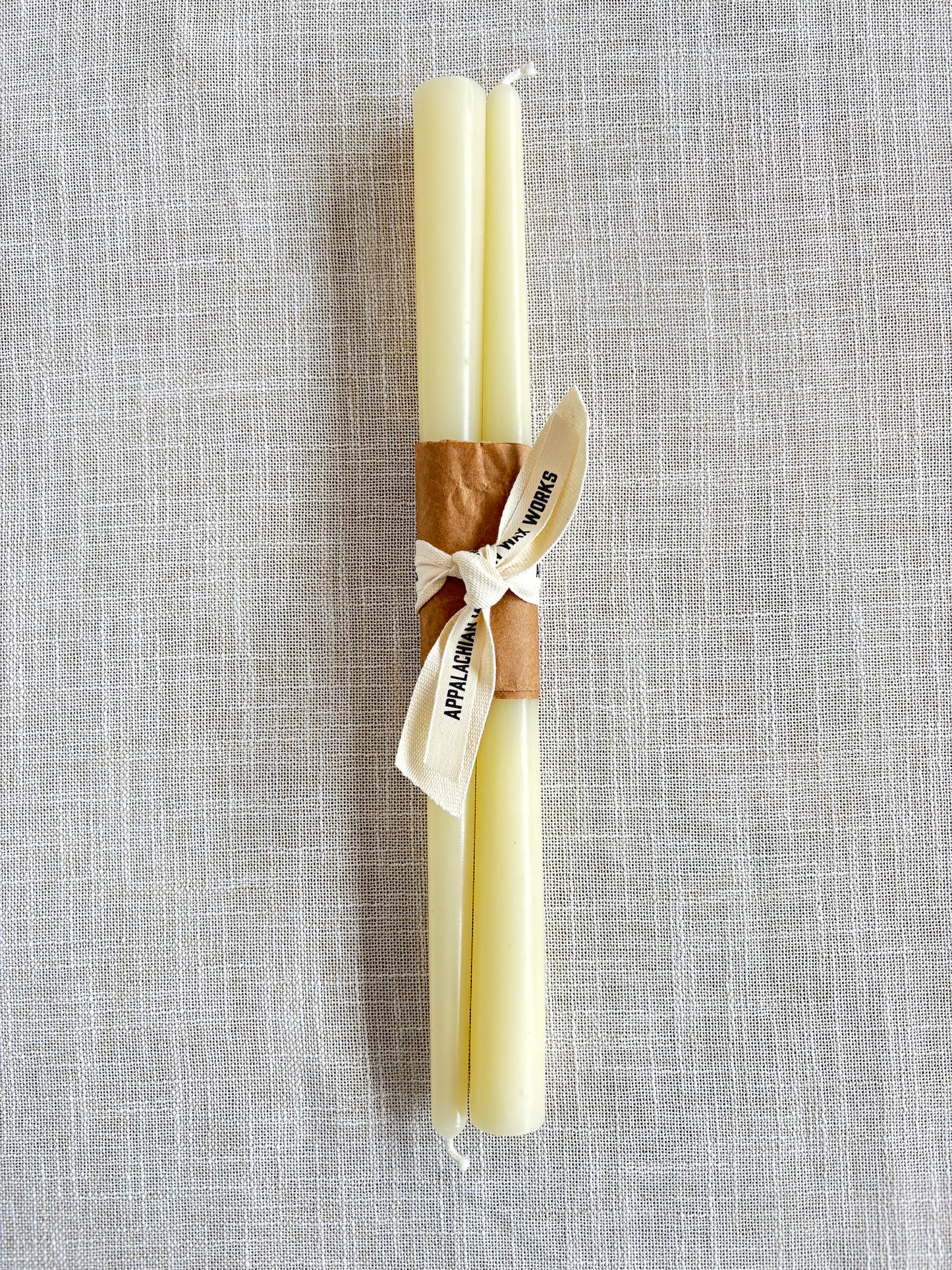 12" Beeswax Taper Candle