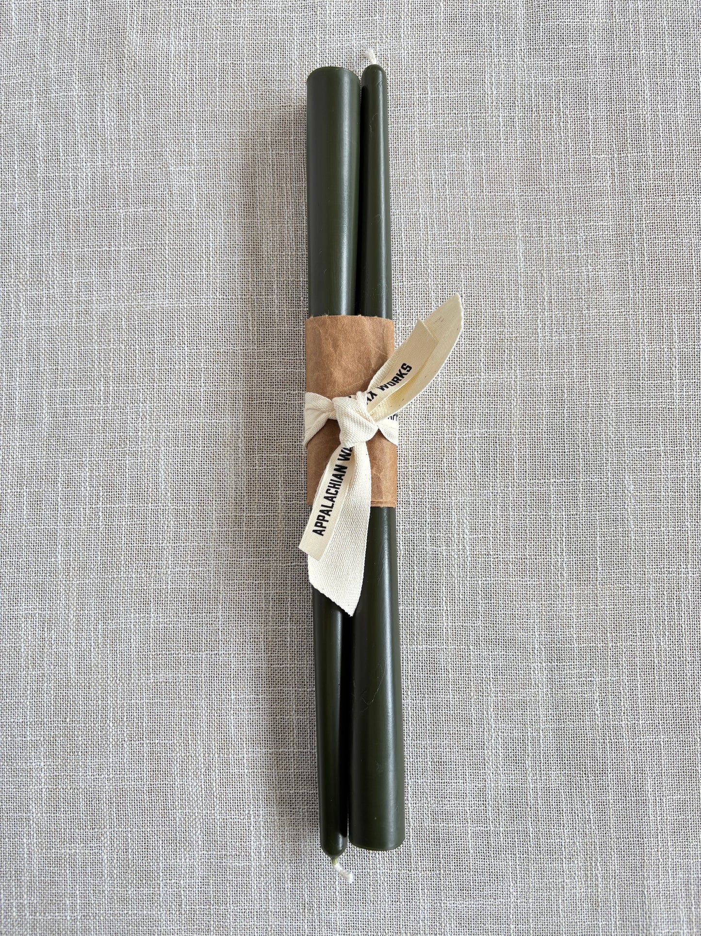 12" Beeswax Taper Candle