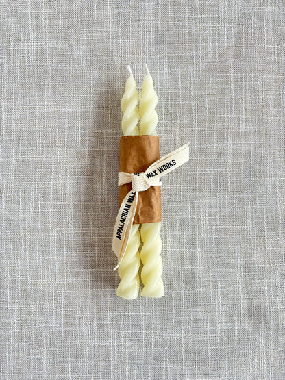 6" Spiral Taper Candles
