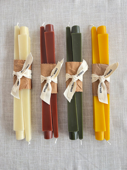 10" Square Obelisk Taper Candles