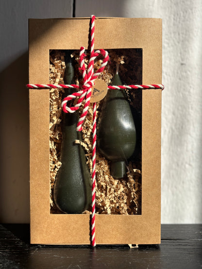 Beeswax Honey Drop Taper Set