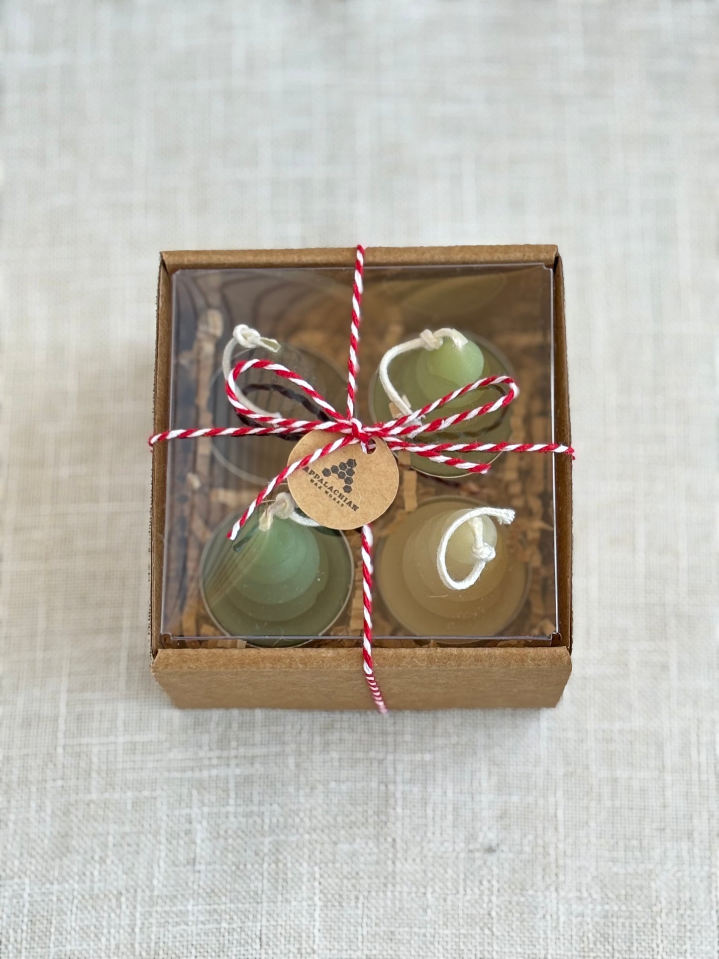 Beeswax Evergreen Tree Tealights