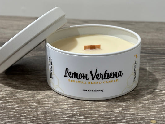 Lemon Verbena Beeswax Blend Candle