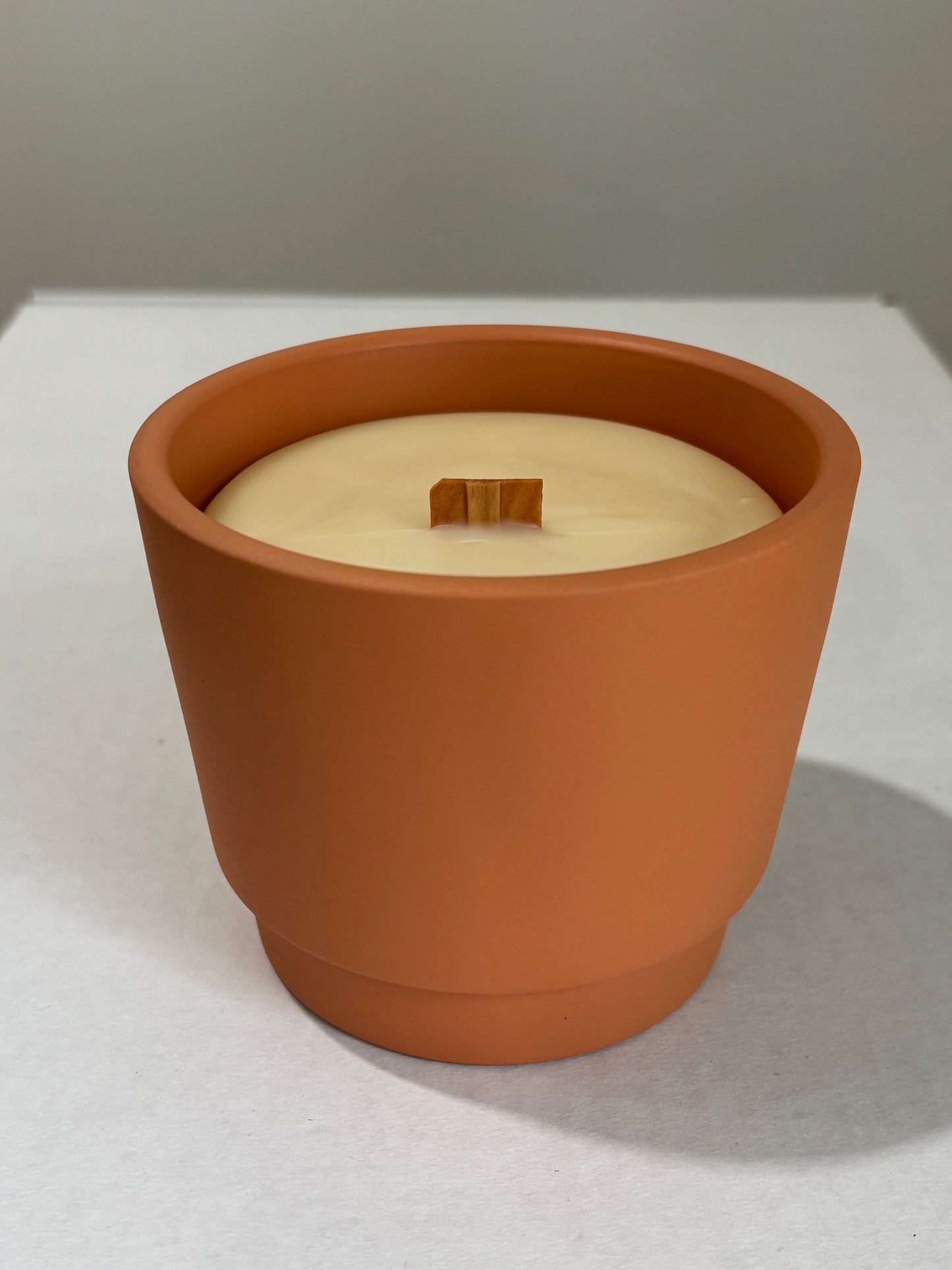 Terra Cotta Beeswax Candle