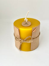 Load image into Gallery viewer, Beeswax Pillar Candle
