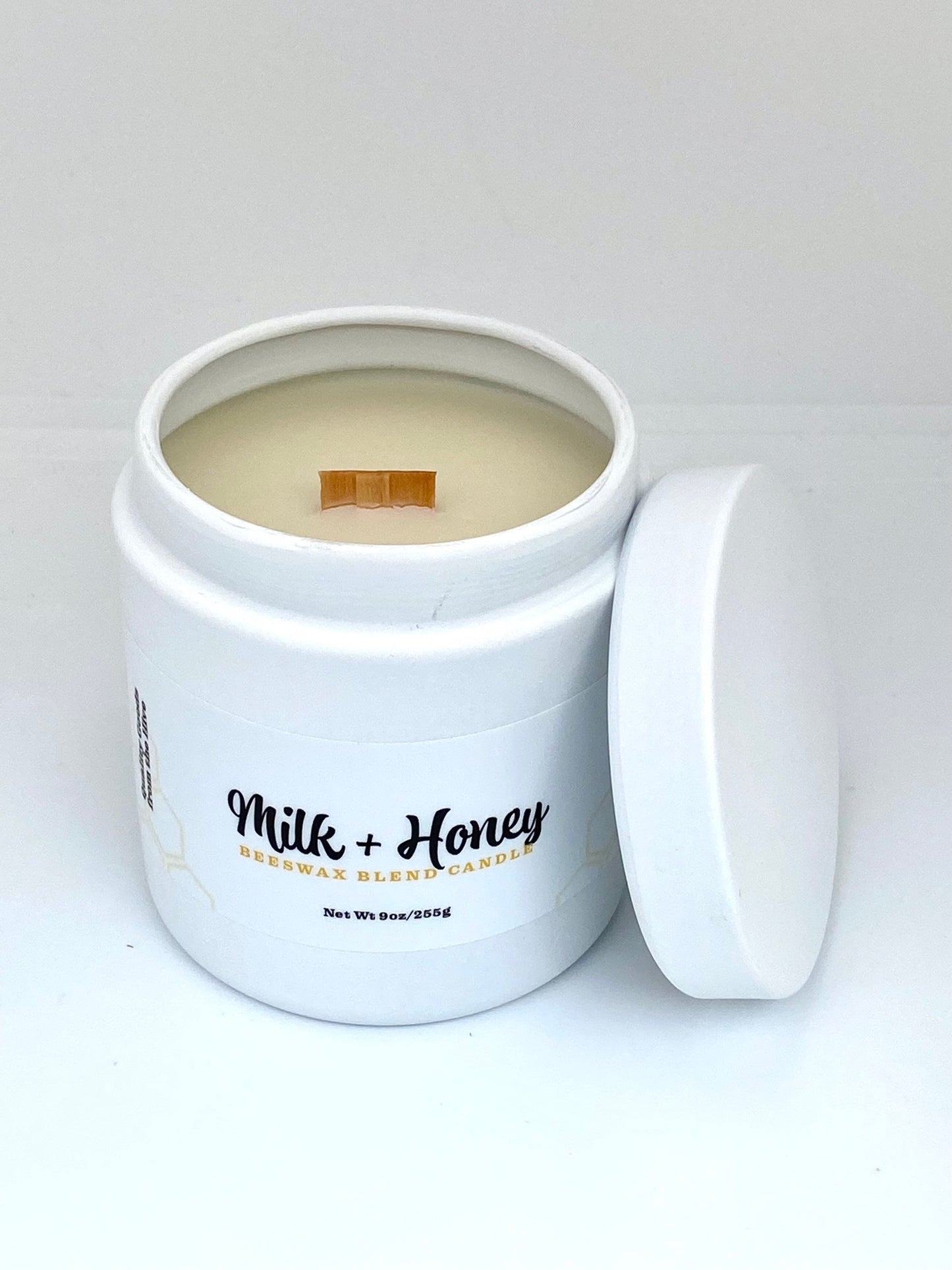 Milk + Honey Beeswax Blend Candle