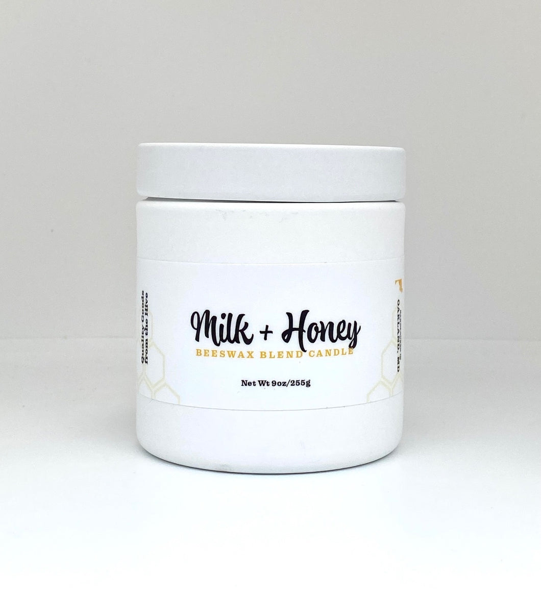 Milk + Honey Beeswax Blend Candle